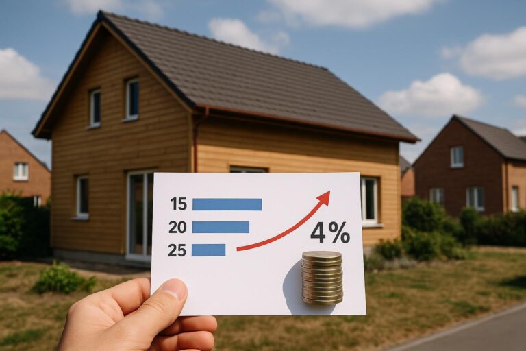 Crédit immobilier : les taux repartent à la hausse en septembre 2026, avec l’OAT 10 ans au-dessus de 4 %