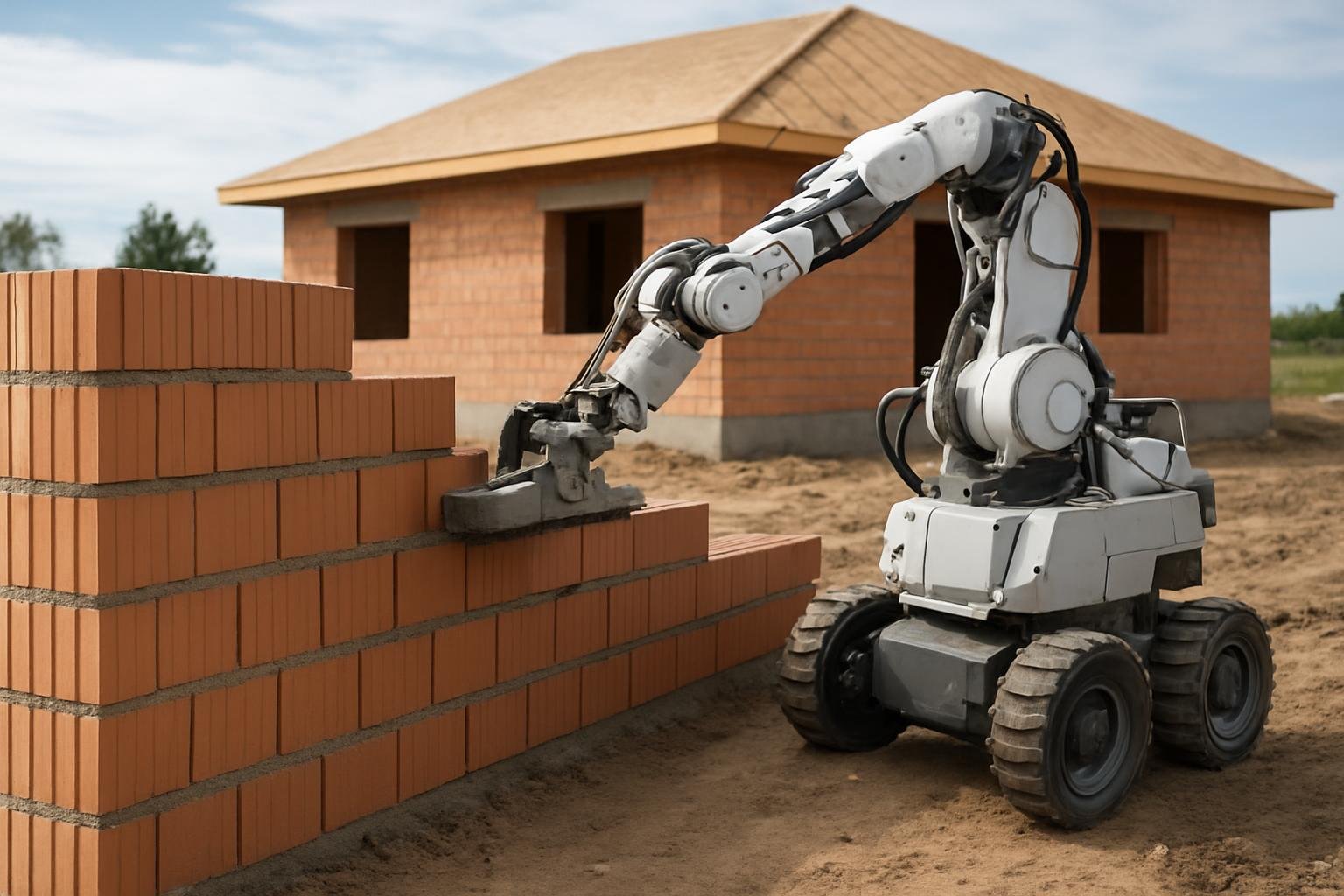 Le robot maçon qui promet des maisons en deux jours reste loin de la production de masse